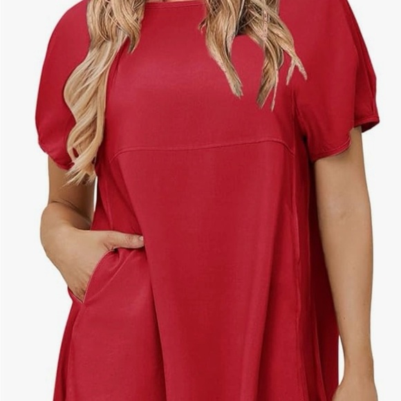 ❣️HOST PIC❣️New! Summer Babydoll PePlum Maternity Top - Picture 2 of 5